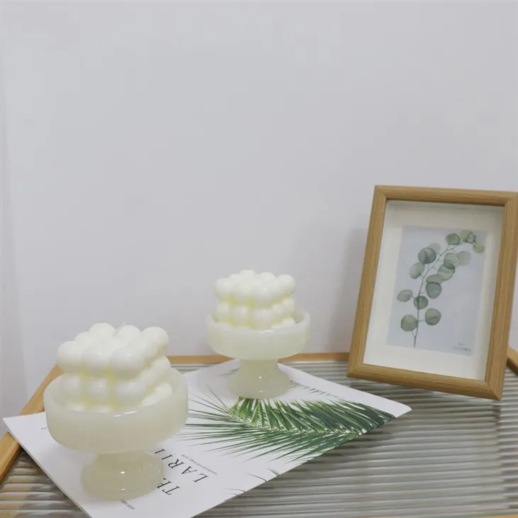 Clear Water Jade Scented Candle Holder factory