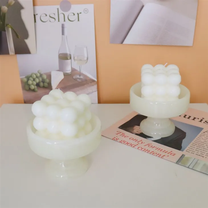 Svícen s vůní čisté vody Jade