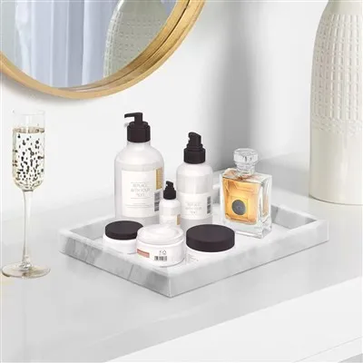 Carrara White Square podnos