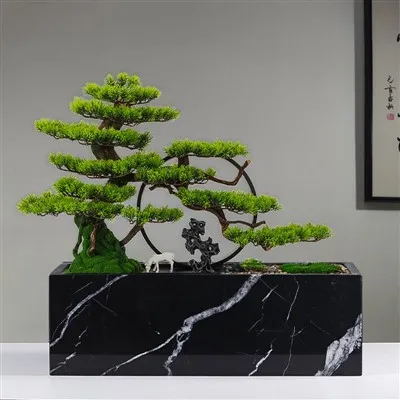 Mramorové květináče