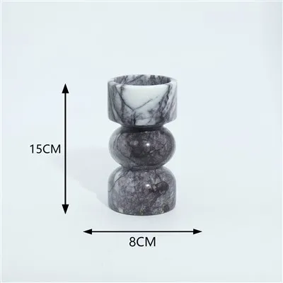 Mramorová váza pro domácí dekoraci