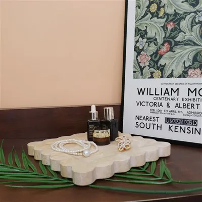 Vlastní travertinový mramorový podnos